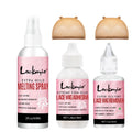 LOCKMIO Lace Wig Melting Spray Wigs Front Adhesive Invisible Fast Dry Toupee Grid Glue for Wigs Installation Styling Tools Kit