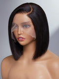 Straight Bob Wig – Lagos Hairline | 13x4 HD Lace Frontal | Glueless | Natural & Brown | 200%, 250%, 300% Density | 8"-18"