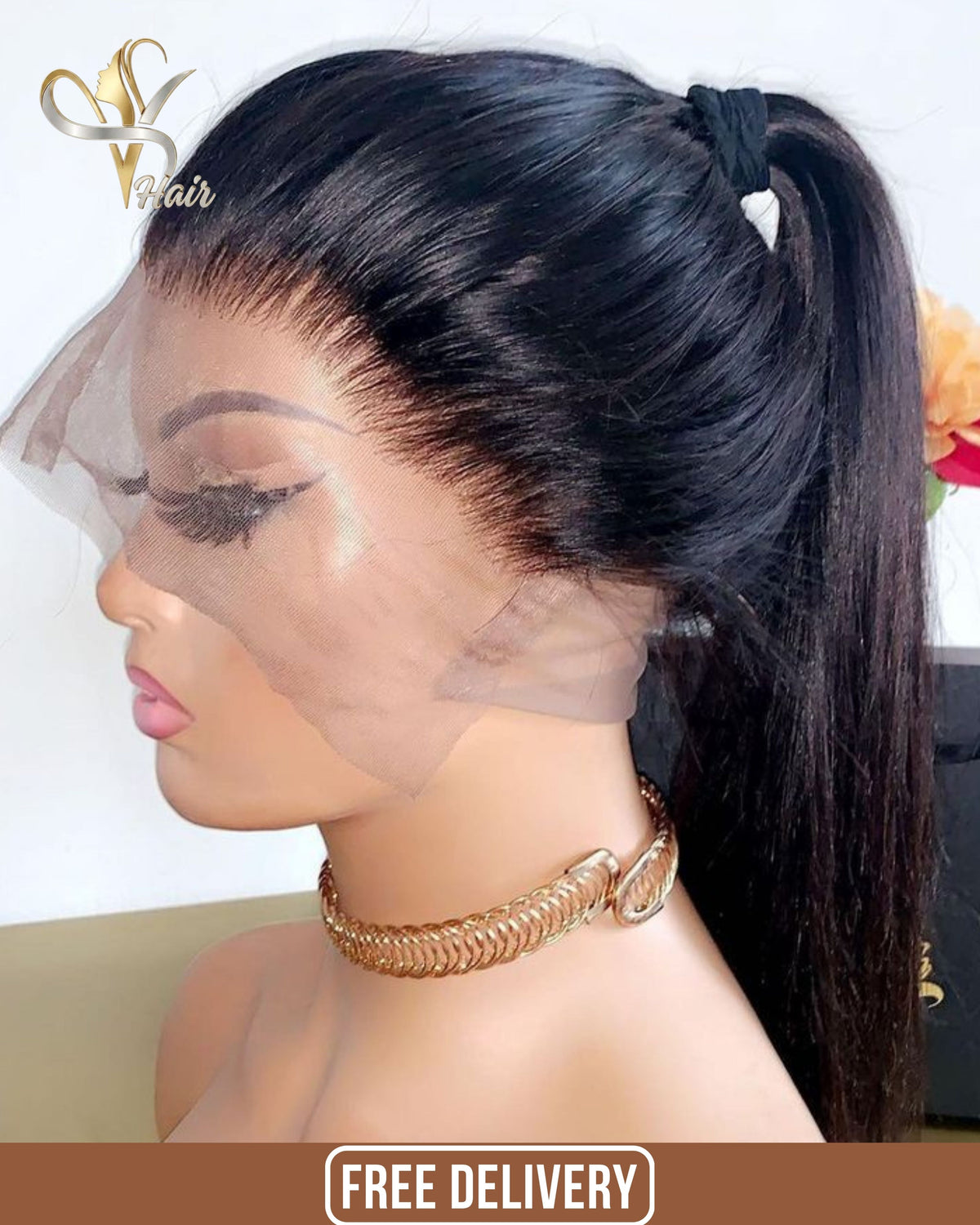 Straight 360 Lace Wig