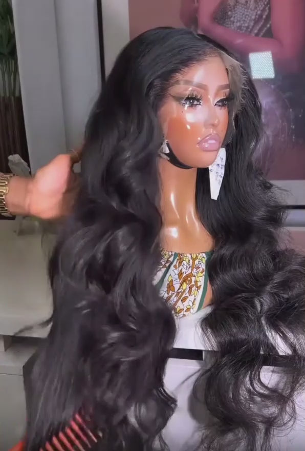 Body Wave Wig – 13x4 & 13x6 HD Lace Frontal | Glueless | 180% & 220% Density | 18"-40" | Ships from US